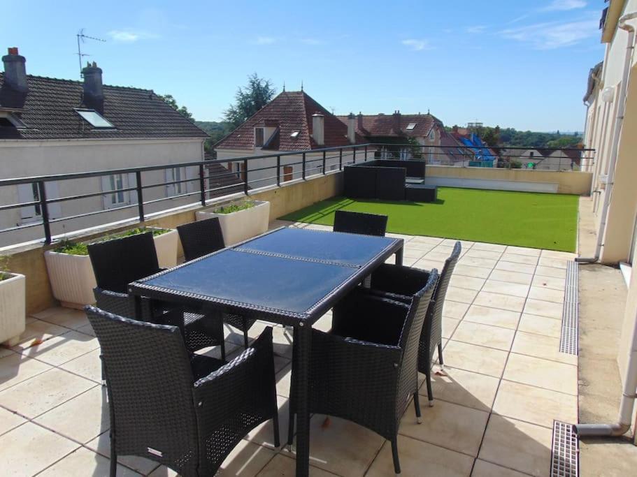 Apartmán 3 Pieces Grande Terrasse Montévrain Exteriér fotografie